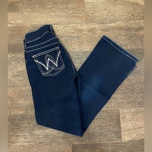 Womens Bootcut Wranglers. Size 3/4 x 30.
